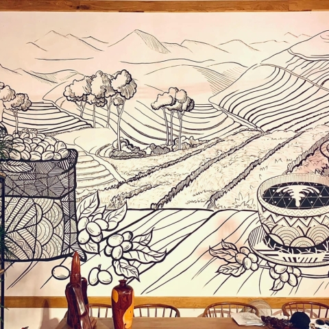 Ảnh quán cà phê 